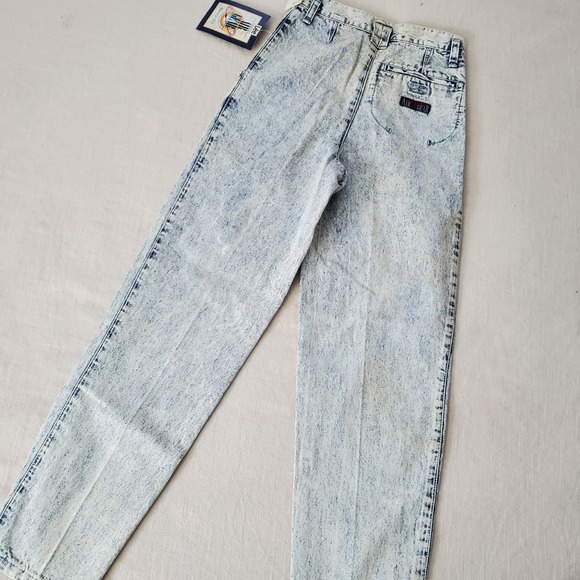 Deadstock Lee Acid High Waist Jeans kids 12 SLIM - Picture 11 of 11